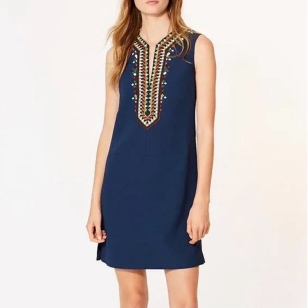 NWT Tory Burch Embroidered & Beaded Sophia Dress
